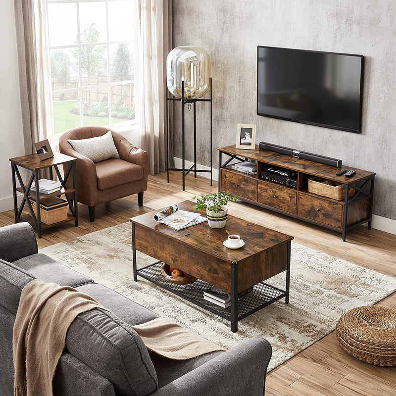Sofabord med smart opbevaring